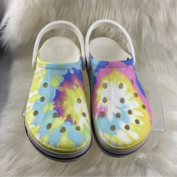 CROCS Shoes - CROCS CLASSIC TIE DYE  CLOGS SIZE 10M 12W